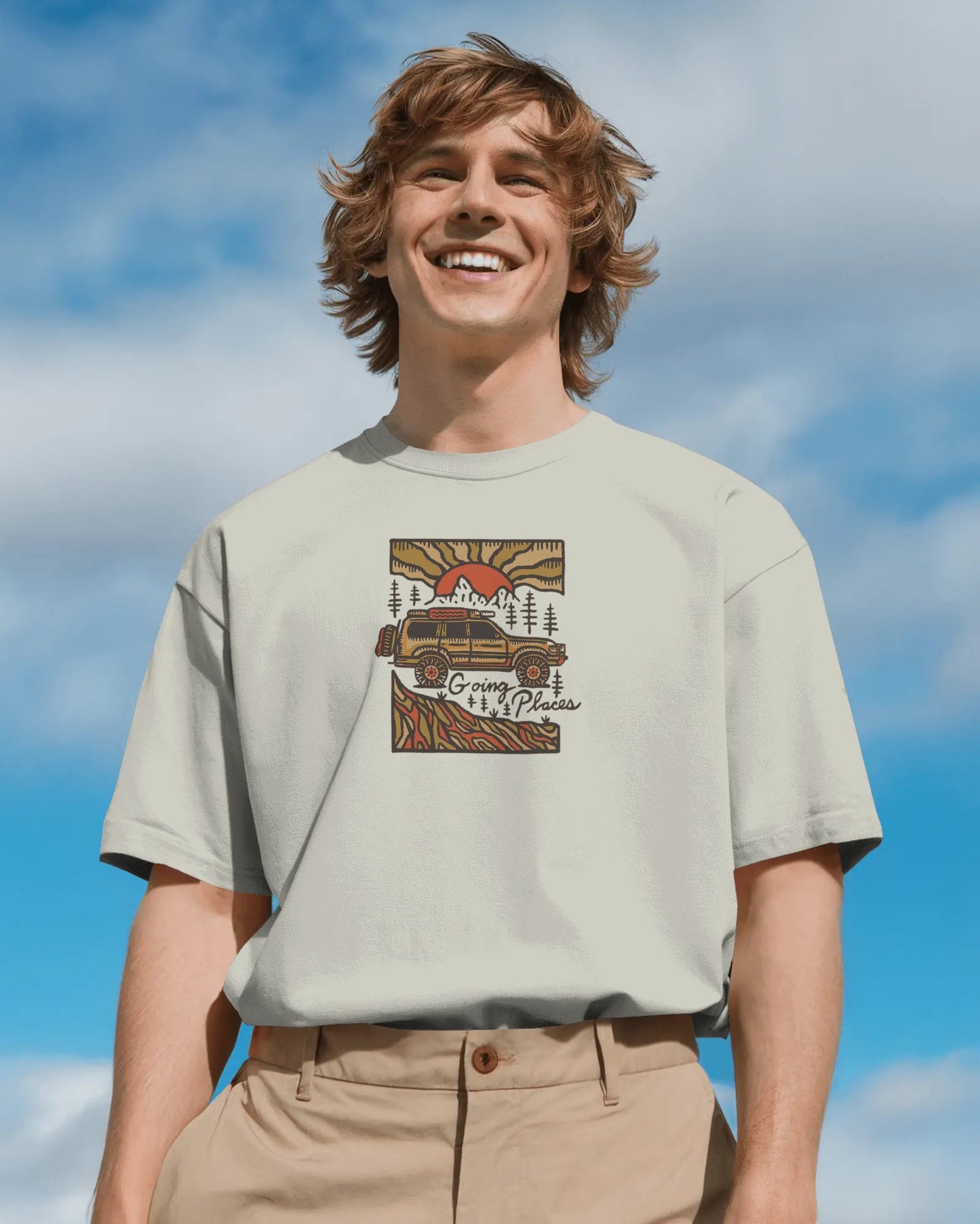 GOING PLACES : Travel ( White FB Men )