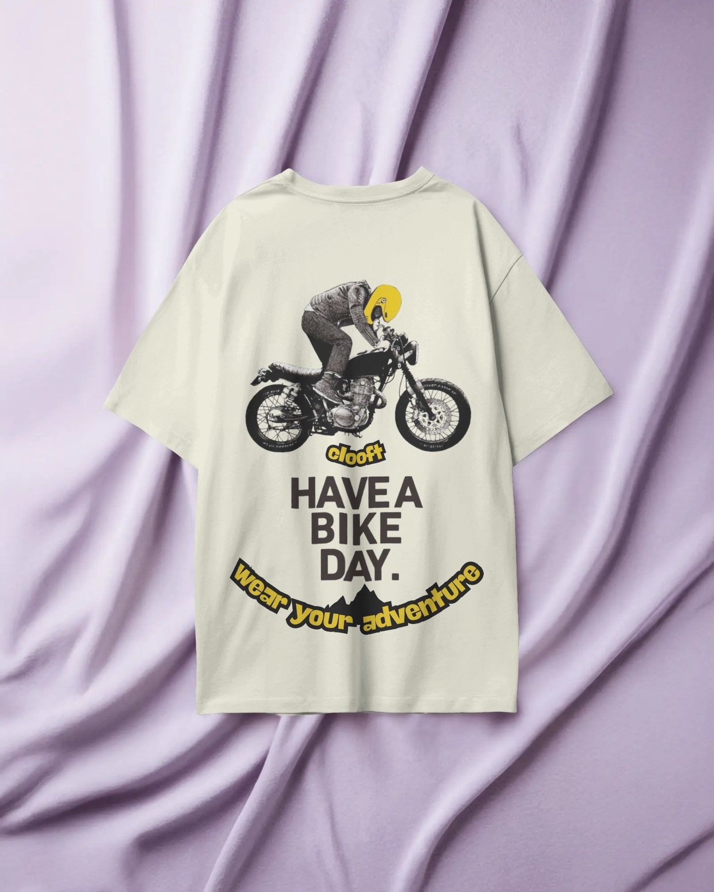 BIKE DAY : Travel ( White FB Men )