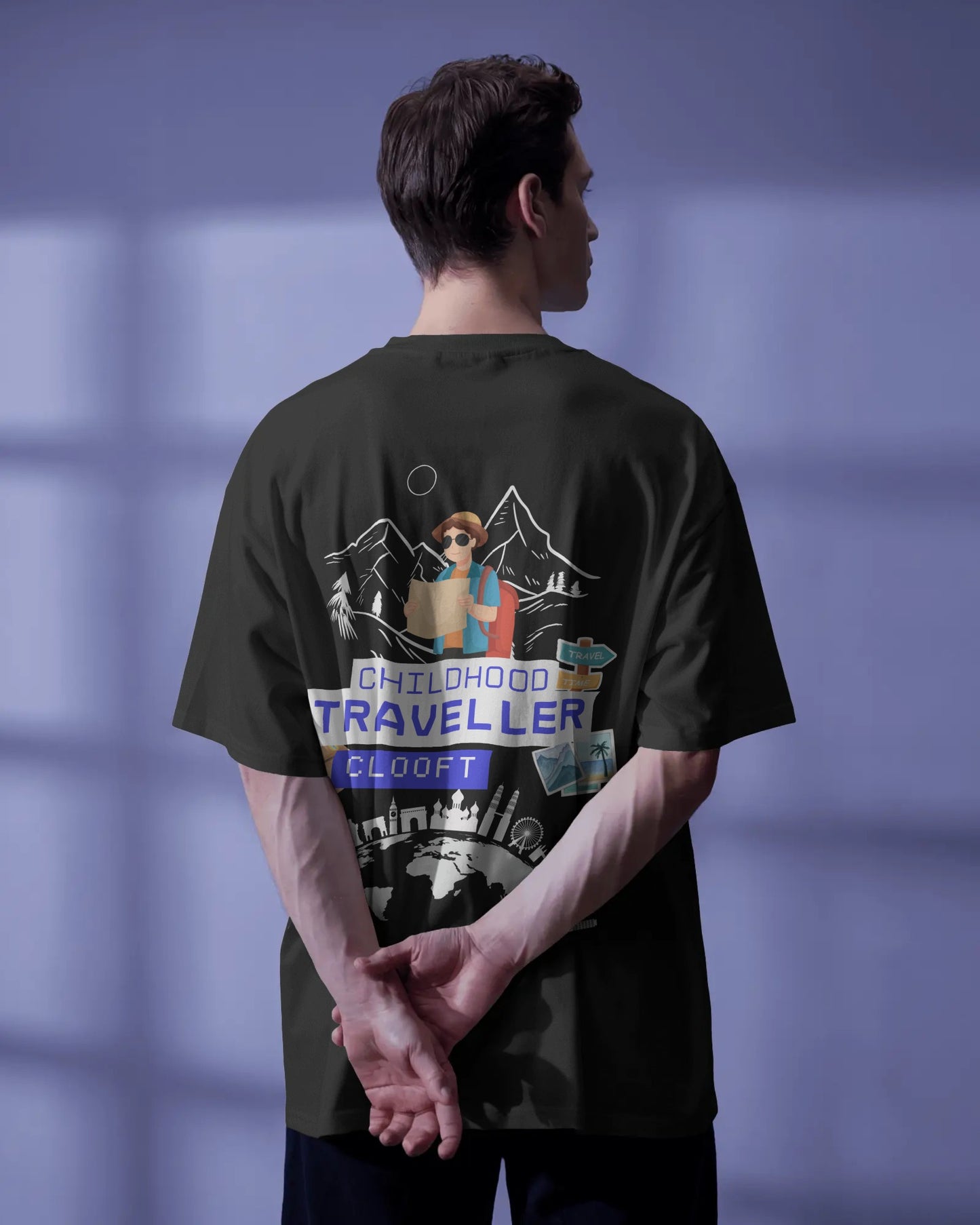 CHILDHOOD TRAVELLER : Men (Black FB)