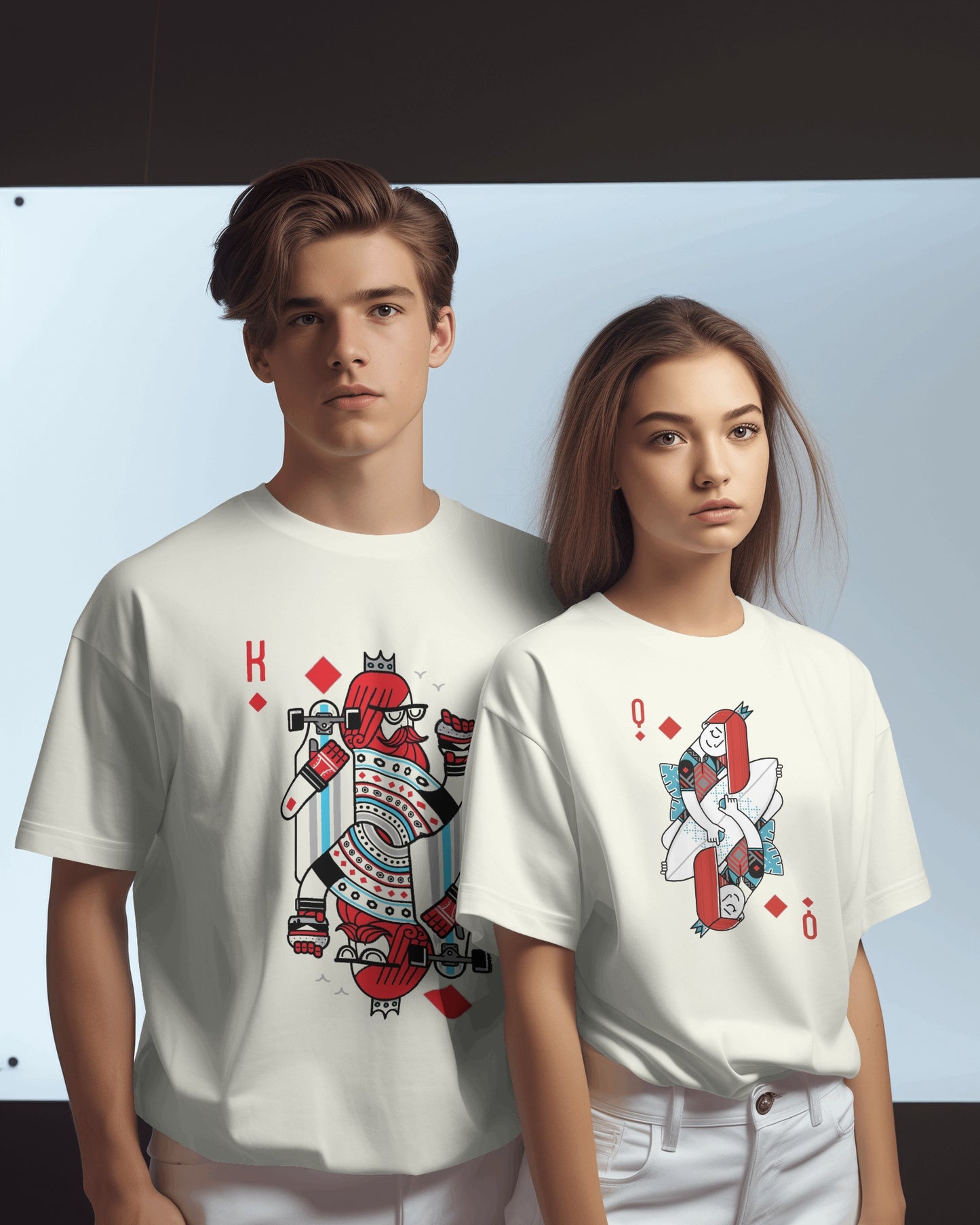KING/QUEEN - Couple T-Shirt