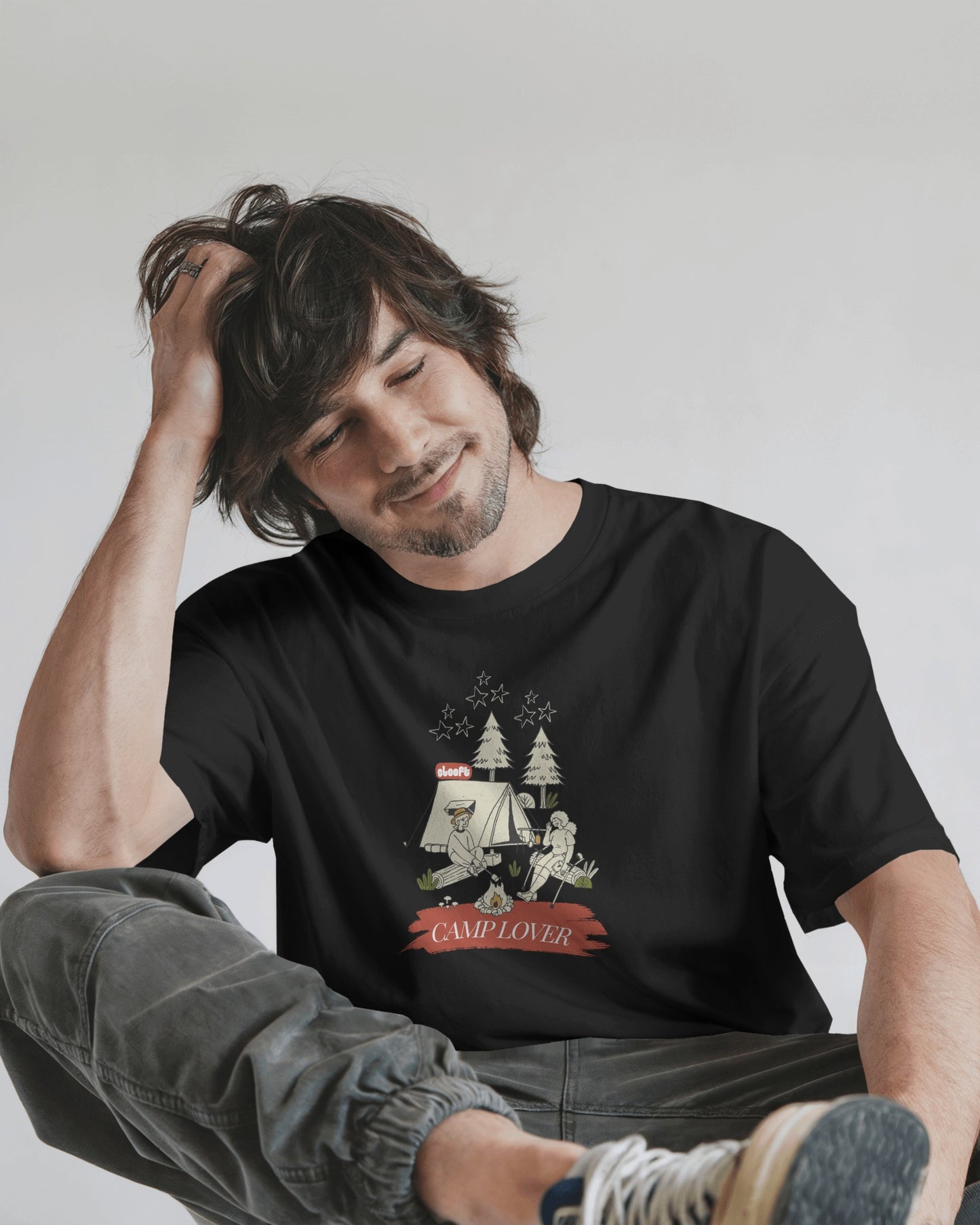 CAMP LOVER : Travel ( Black F )