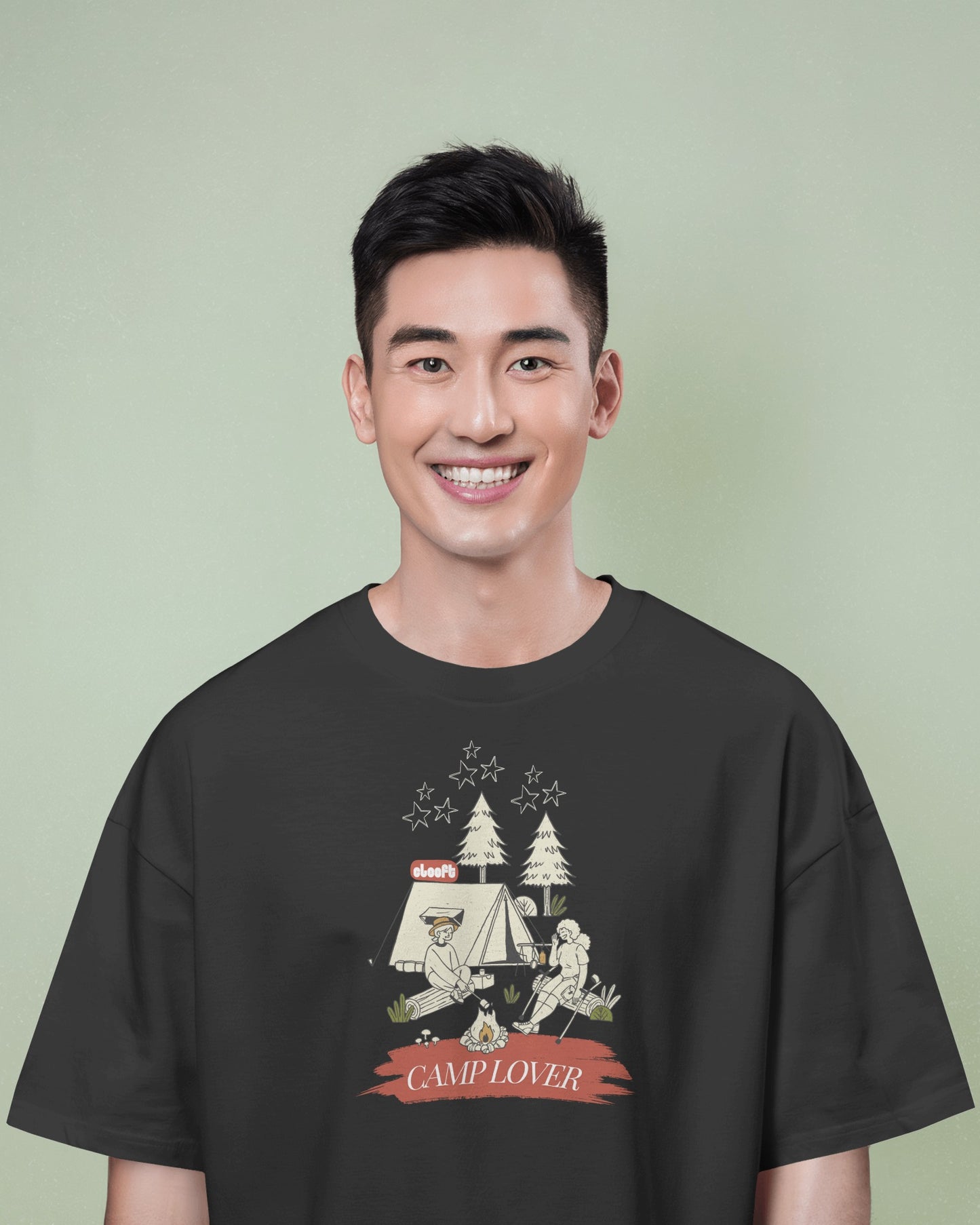 CAMP LOVER : Travel ( Black F )