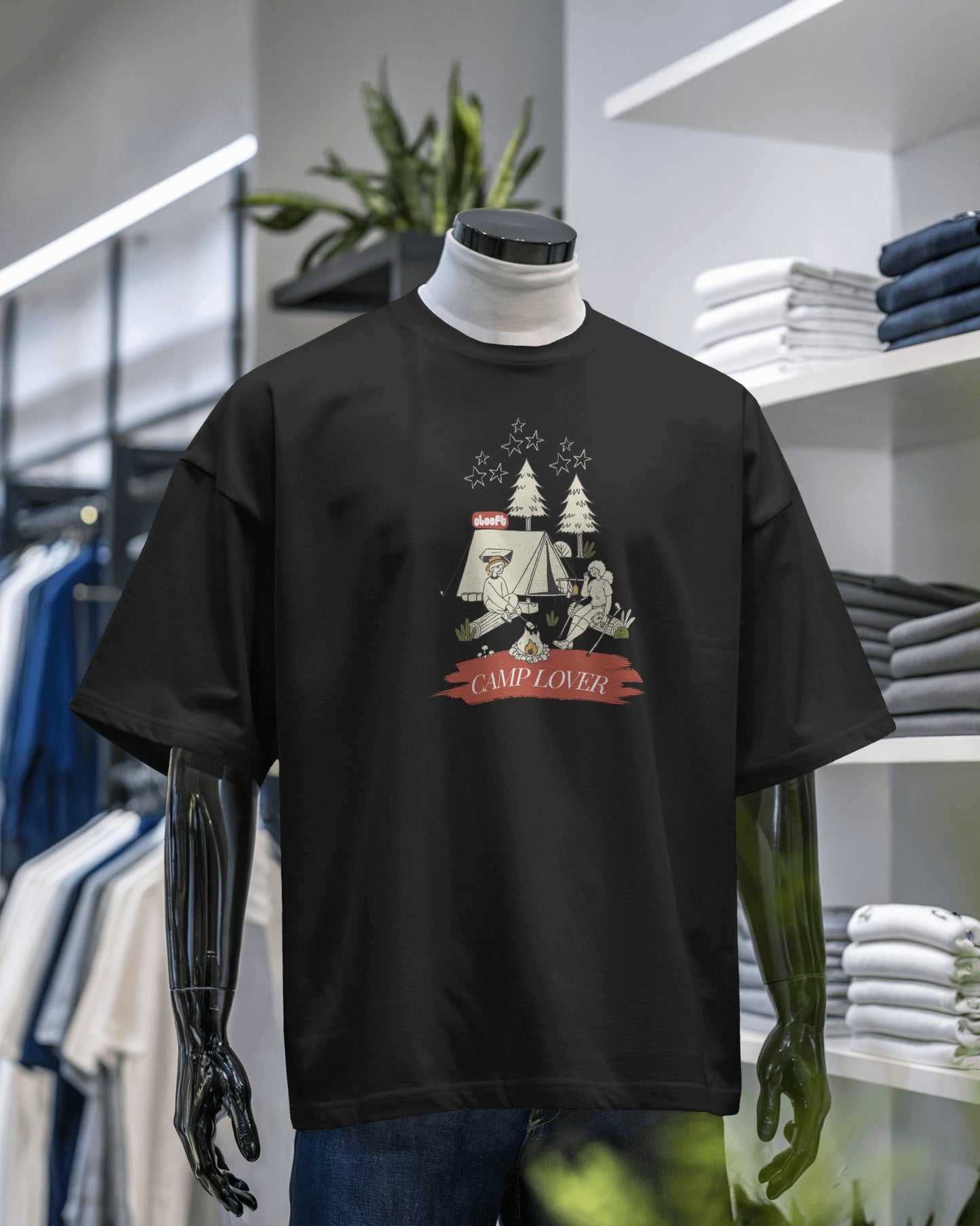 CAMP LOVER : Travel ( Black F )