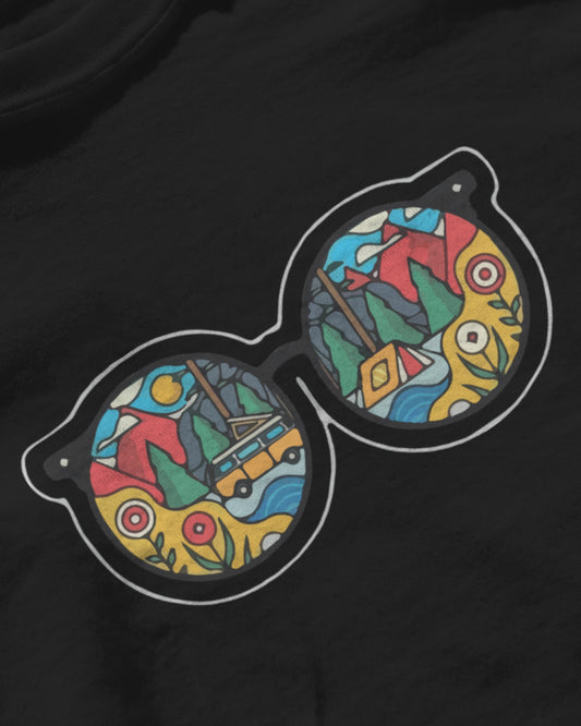 TRAVEL GOGGLE :  Men (Black FB)