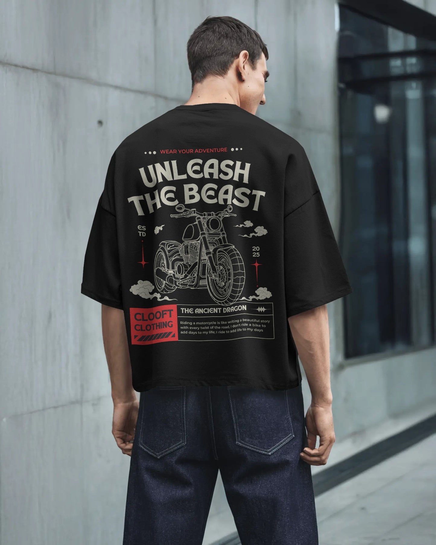 UNLEASH THE BEAST :  Men (Black FB)