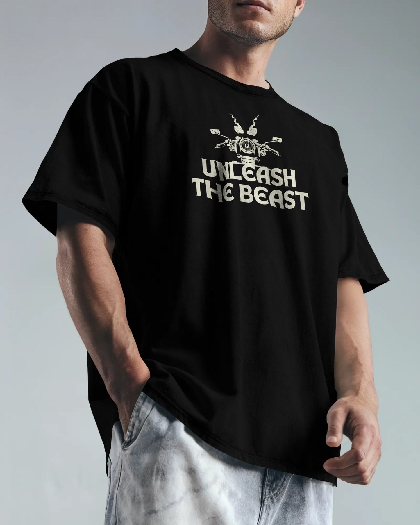 UNLEASH THE BEAST :  Men (Black FB)